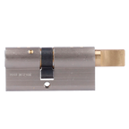 YALE-CYLINDER-HSK-3530 - Cilindro de alta seguridad doble embrague - Anti-bumping, ganzúa, taladro y rotura - Apto para YALE-LINUS-L2 - Sistema de 7 pitones activos y 2 sensores - Dimensiones 35 (interior) x 30 (exterior) mm - Incluye 2 llaves físicas - imagen 3