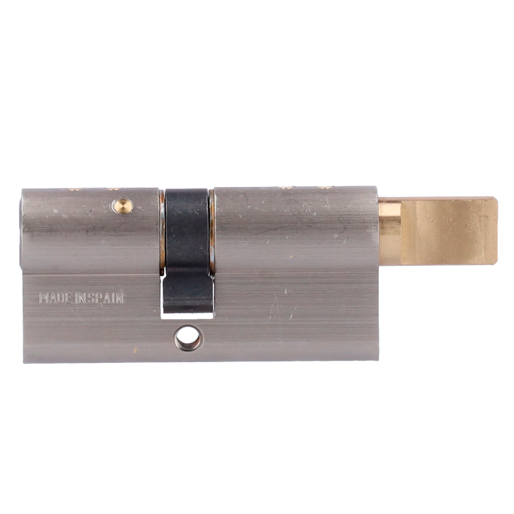 YALE-CYLINDER-HSK-3530 - Cilindro de alta seguridad doble embrague - Anti-bumping, ganzúa, taladro y rotura - Apto para YALE-LINUS-L2 - Sistema de 7 pitones activos y 2 sensores - Dimensiones 35 (interior) x 30 (exterior) mm - Incluye 2 llaves físicas - imagen 3