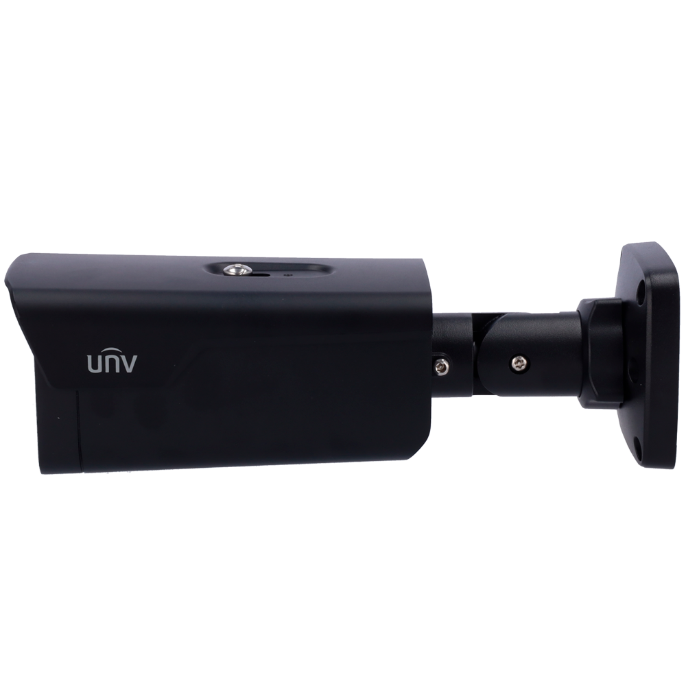 UNIVIEW UV-IPC2B18SE-ADF28K-WP-I1-BLACK - Cámara Bullet IP Uniview - Gama Prime - 8 MP | Lente 2.8 mm | microSD 512 GB - Luz blanca 40 m | WDR 130 dB | OwlView - LightHunter | SIP | UMD | Análisis estadístico - PoE | IP67 | Sobretensiones 4000 V | Color n - imagen 3