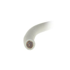 MARCA BLANCA RG59-100B - Cable coaxial RG59 - Vídeo - Rollo de 100 metros - Cubierta color blanco - Diámetro exterior 6.0 mm - Bajas pérdidas - imagen 3