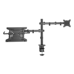 BRATECK LUMI LDT66-C024ML - Brazo para monitor y PC - Instalación en mesa - Peso soportado 9 Kg + 4 Kg - imagen 3