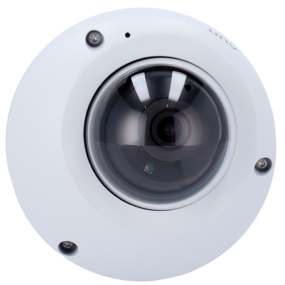 UNIVIEW UV-IPC312SB-ADF28K-I0 - Cámara Domo IP Uniview - Gama Prime - 2 MP | Lente 2.8 mm | microSD 256 GB - IR 30m | WDR 120 dB - LightHunter | Análisis estadístico - PoE | SIP | UMD | IP67 | IK10 - Audio | Mic - imagen 3