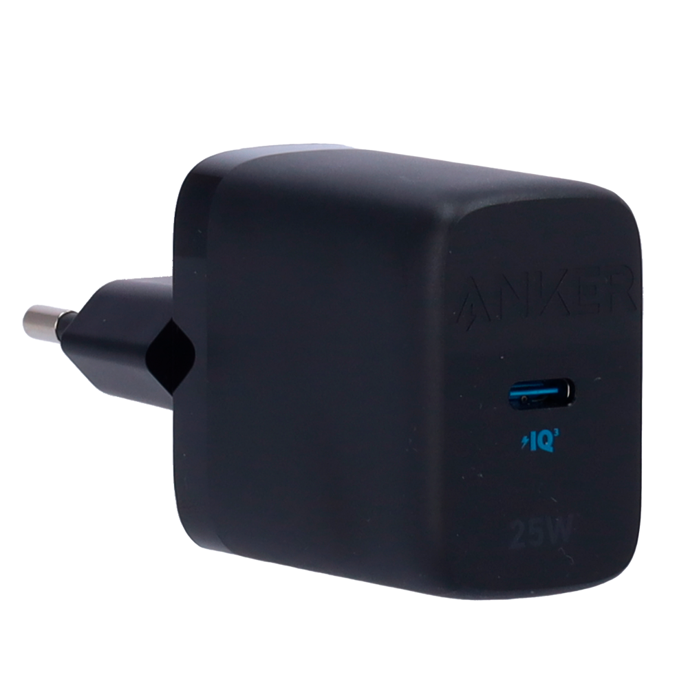 ANKER ANK-312-WCHARGER-25W1C-B - Anker - Cargador USB - Potencia 25W - Carga rápida - Salida USB-C - Color negro - imagen 3