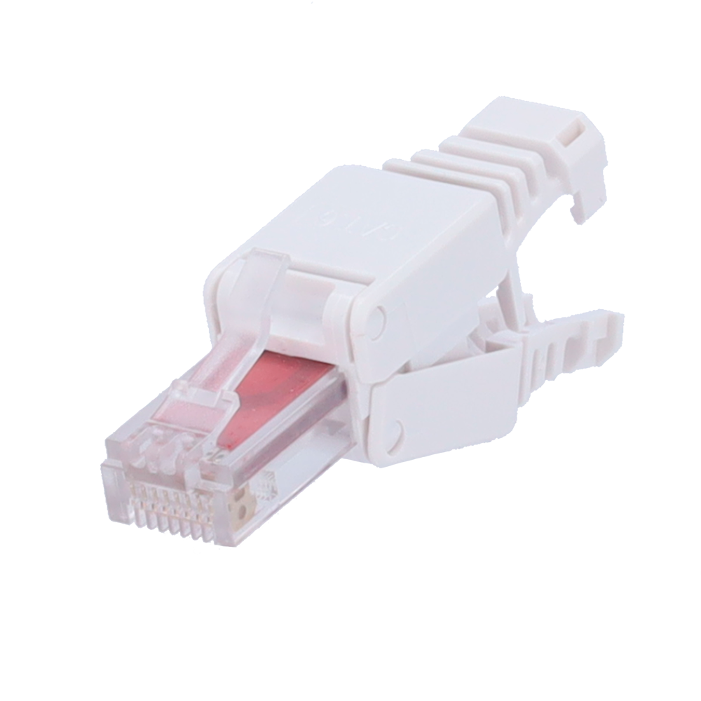 SAFIRE CON300-CAT6-TL - Conector para cables UTP - Conector salida RJ45 - Compatible UTP categoría 6 - Fácil instalación sin necesidad de herramientas - imagen 3