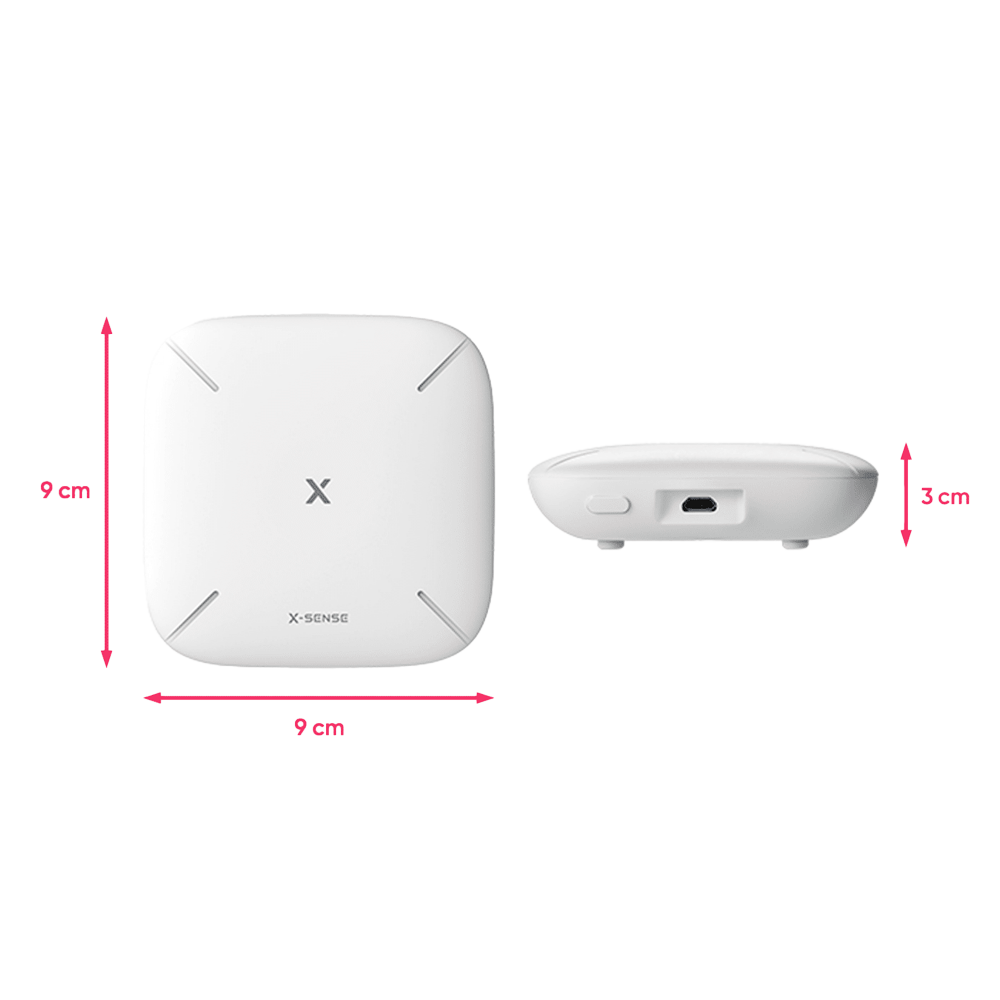 X-SENSE SBS50 - Hub de comunicación X-Sense - Permite conectar 50 detectores en la misma red - Control y avisos a través de APP para Smartphone - Comunicación WiFi 2.4GHz - Indicador luminoso de estado - Reducido tamaño - imagen 3