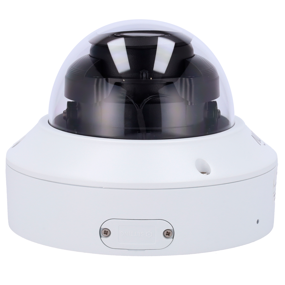 UNIVIEW UV-IPC328LE-ADF40K-H - Cámara Domo IP Uniview Gama Easy - 8 MP | Lente 4 mm | microSD 512 GB - IR 30 m | WDR 120 dB - Cruce de línea e intrusión basado en cuerpohumano - PoE | IP67 | IK10 | UMD - Micrófono incorporado - imagen 3