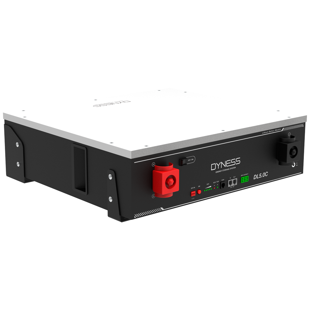 DYNESS DY-DLC-5120 - Batería enrackable - Capacidad 5120Wh - LiFePO4 51.2V / 100Ah - 6000 ciclos de vida - Hasta 50 unidades en paralelo - Compatible con TBB y mayoría de inversores - imagen 3