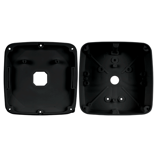 CAMBOX CBOX-B52PRO-B - Caja de conexiones para cámaras domo - Para cámaras domo - Apto para uso exterior - Instalación en techo o pared - Fabricada en plástico - Color negro | 145 (Al) x 145 (An) x 50 (Fo) mm - imagen 3