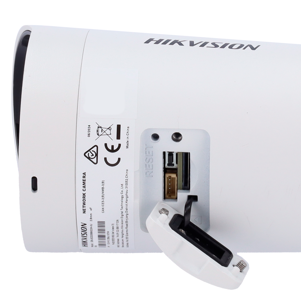 HIKVISION DS-2CD2086G2H-IU(2.8mm)(eF) - Hikvision - Cámara Bullet IP gama PRO - Resolución 8 Megapíxel | Powered by DarkFighter - Lente 2.8 mm | Micrófono integrado | PoE - IR alcance 40 m | Detección de movimiento 2.0 - AcuSense | Reconocimiento facial | - imagen 3
