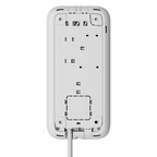 AJAX FIBRA-KEYPADTOUCHSCREEN-W - Teclado con pantalla IPS táctil y lector RFID - Armado/desarmado total o por grupos - Control de los escenarios de automatización - Autenticación: códigos, lector RFID o Bluetooth - Conexión cableada y alimentación externa - imagen 3