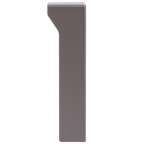 UNIVIEW UV-EP-CS201 - Cubierta para videoportero - Específica para Uniview UV-OEU-201x-HMK-W - Medidas: 179 (Al) x 84 (An) x 50 (Fo) mm - Fabricada en aleación de aluminio - Visera para lluvia - Montaje en superficie - imagen 3