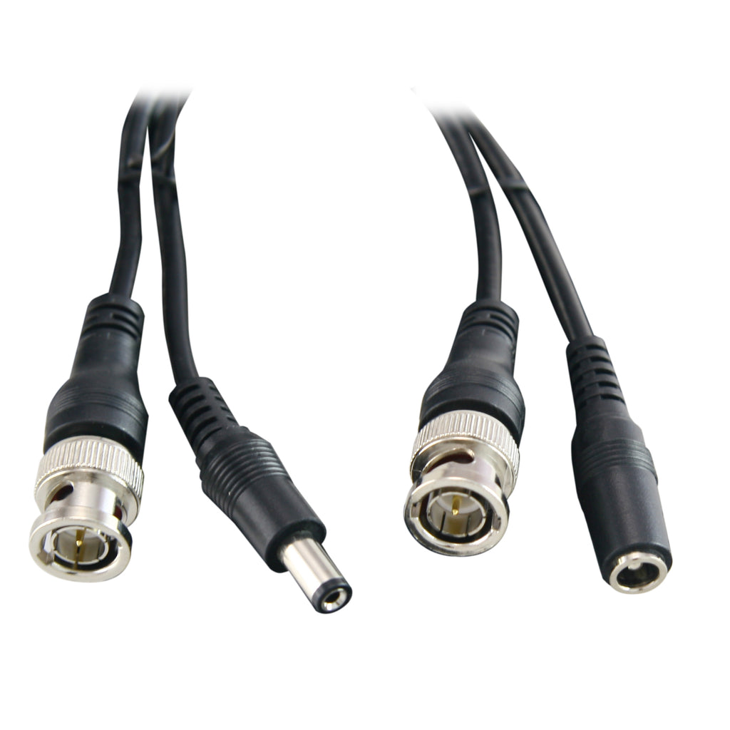 SAFIRE COX10 - Cable combinado RG59 + DC - Conector BNC - 10 metros - Vídeo - Alimentación - Bajas pérdidas - imagen 3