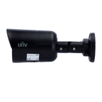 UNIVIEW UV-IPC2124SB-ADF28KMC-I1-BLACK - Cámara Bullet IP Uniview - Gama Prime - 4 MP | Lente 2.8 mm | microSD 512 GB - IR 40 m | Luz blanca 40 m | WDR 130 dB - Wise-ISP | Dual Light | Conteo - PoE | UMD | SIP | IP67 - Botón de reset | Micrófono | Altavoz - imagen 3