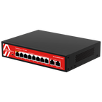SAFIRE SF-SW1008HIPOE-G-115 - Safire Switch Hi-PoE - 8 puertos PoE + 2 Uplink RJ45 - 10x 10/100/1000Mbps - 7 Puertos PoE+ 30W + 1 Puertos Hi-PoE 60W - PoE Watchdog - Hasta 115W Potencia PoE total - imagen 3