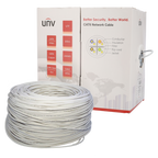 UNIVIEW UV-UTP6-300-BC24AWG-DCA-B-W - Uniview cable UTP categoría 6 - Conductor OFC,100% cobre - Diámetro 24 AWG-0,50mm - Certificado Dca-s2,d2,a2 - Cubierta exterior LSZH / Color blanco-gris - Se suministra en caja de cartón de 305m - imagen 3