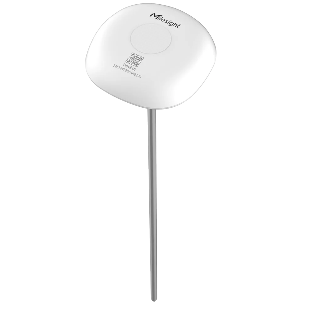 MILESIGHT MS-TS101-868M - Sensor de inserción de temperatura LoRaWAN - Apto para su uso en alimentación - Rango de detección -30ºC ~ 70ºC - Hasta 15Km de alcance con visión directa - Configuración vía NFC y APP - Grado de Protección IP67 - imagen 3