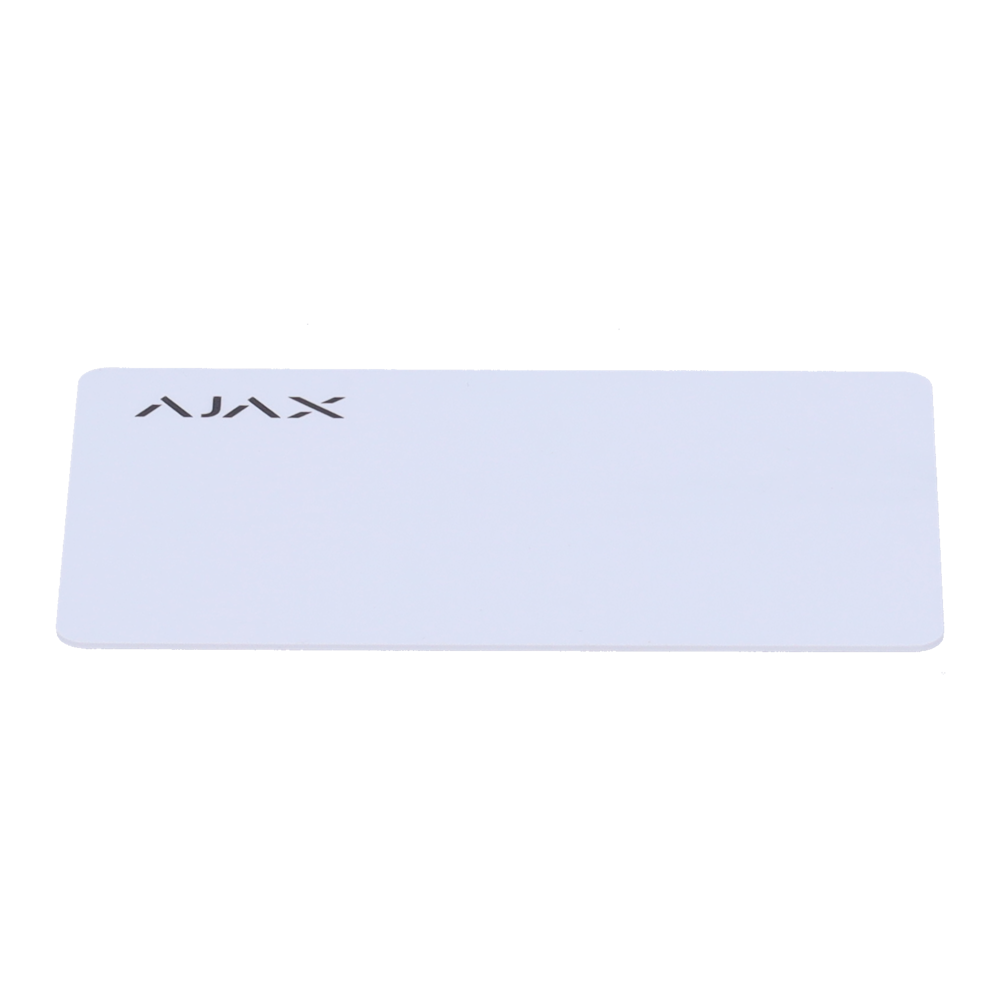 AJAX AJ-PASS-W - Tarjeta de acceso sin contacto - Tecnología Mifare DESFire® - Compatible con KeyPad Plus, KeyPad TouchScreen y - KeyPad Outdoor - Máxima seguridad y rápida identificación de usuarios - Color blanco - imagen 3