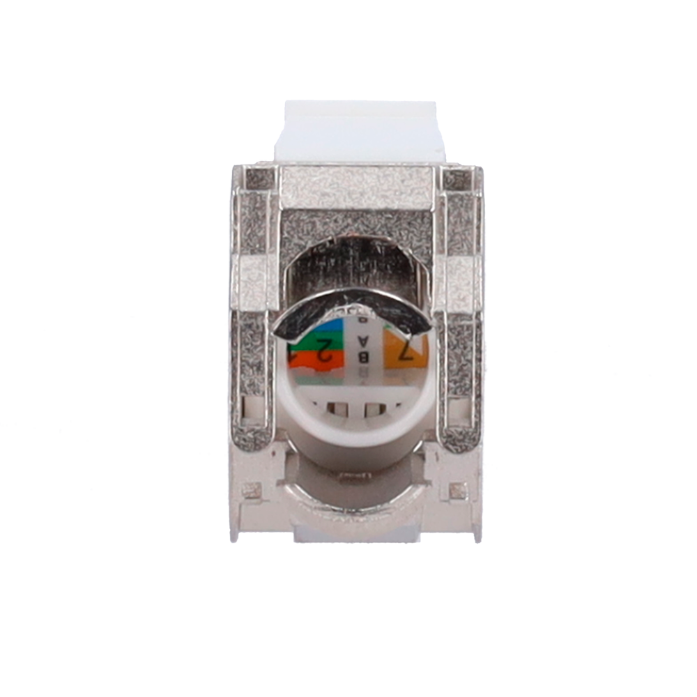 MARCA BLANCA KS6A-FTP-TL180 - Conector para cables FTP - Conector salida RJ45 - Compatible FTP categoría 6A - Fácil instalación sin necesidad de herramientas - imagen 3