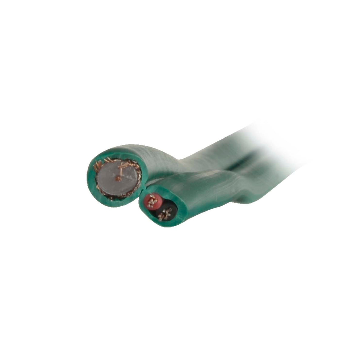 MARCA BLANCA KX6P-300-LSZH - Cable coaxial KX6 - Vídeo y alimentación - Rollo de 300 metros - Cubierta color verde - Cubierta exterior LSZH - Bajas pérdidas - imagen 3