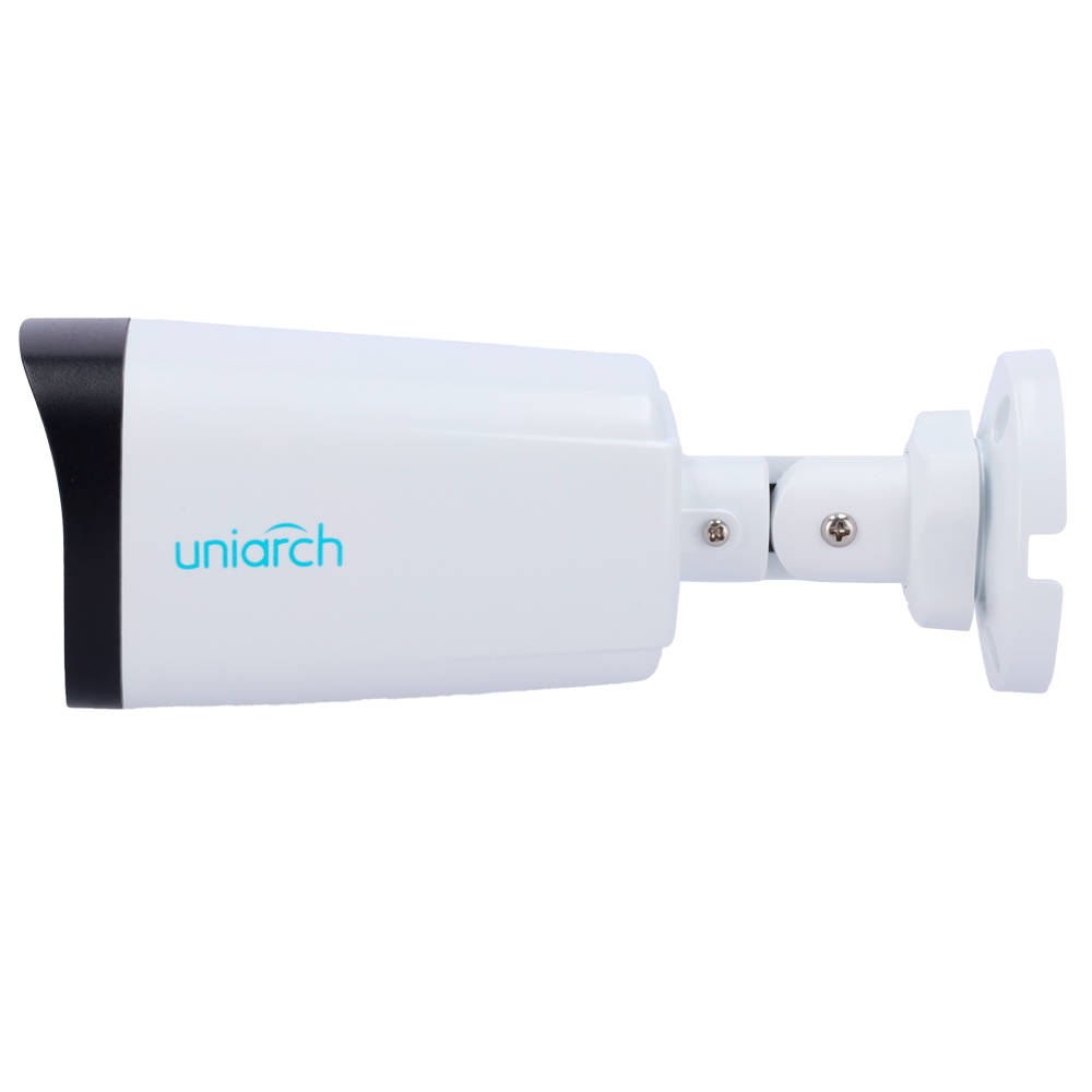 UNIARCH UV-IPC-B244-ADF28K-WP - Cámara IP Bullet | Uniarch - 4 MP | Lente 2.8 mm | microSD 512 GB - Luz blanca 30 m | WDR 120 dB - Color Hunter con tecnología WISE-ISP - PoE | UMD | IP67 - Botón de reset | Micrófono incorporado - imagen 3