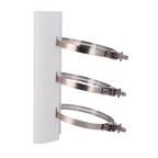 HIKVISION DS-1475ZJ-Y - Soporte de poste Hikvision - Para cámaras Domo Motorizadas - Apto para uso en exterior - Acero inoxidable, resistente a corrosión - 250 mm (Al) x 127 mm (An) x 46 mm (Fo) - Pasador de cables - imagen 3
