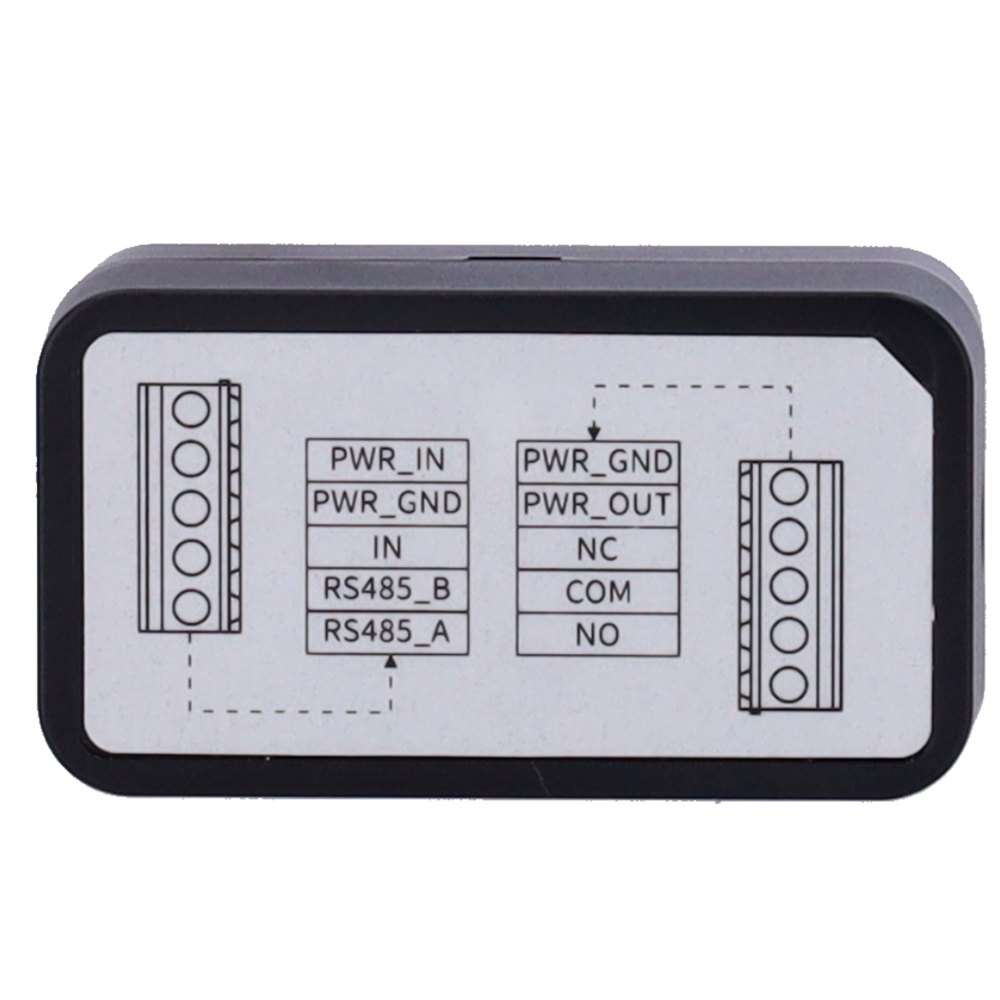 AKUVOX AK-SR01 - Módulo de puerta segura - Tamaño reducido para cajas de mecanismo - Comunicación RS485 | Entrada de pulsador - Salida de relé NO/NC - Salida DC 12 V - Alimentación DC 12 V - imagen 3