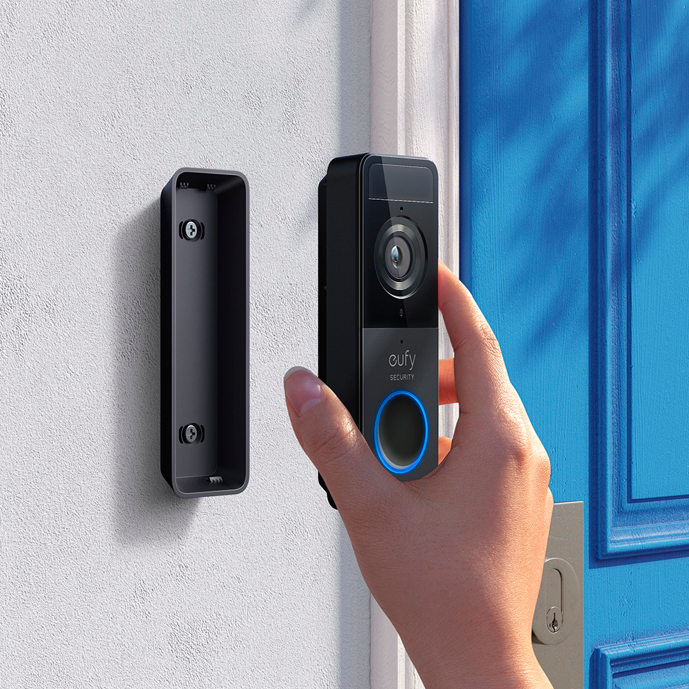 EUFY-DOORBELL-C211 - Kit de Timbre Wifi con vídeo Eufy by Anker - Resolución 1080p - Detección de rostros y cuerpos humanos - Hasta 120 días de bateria - Almacenamiento integrado 16 GB - Apta para exterior - imagen 3