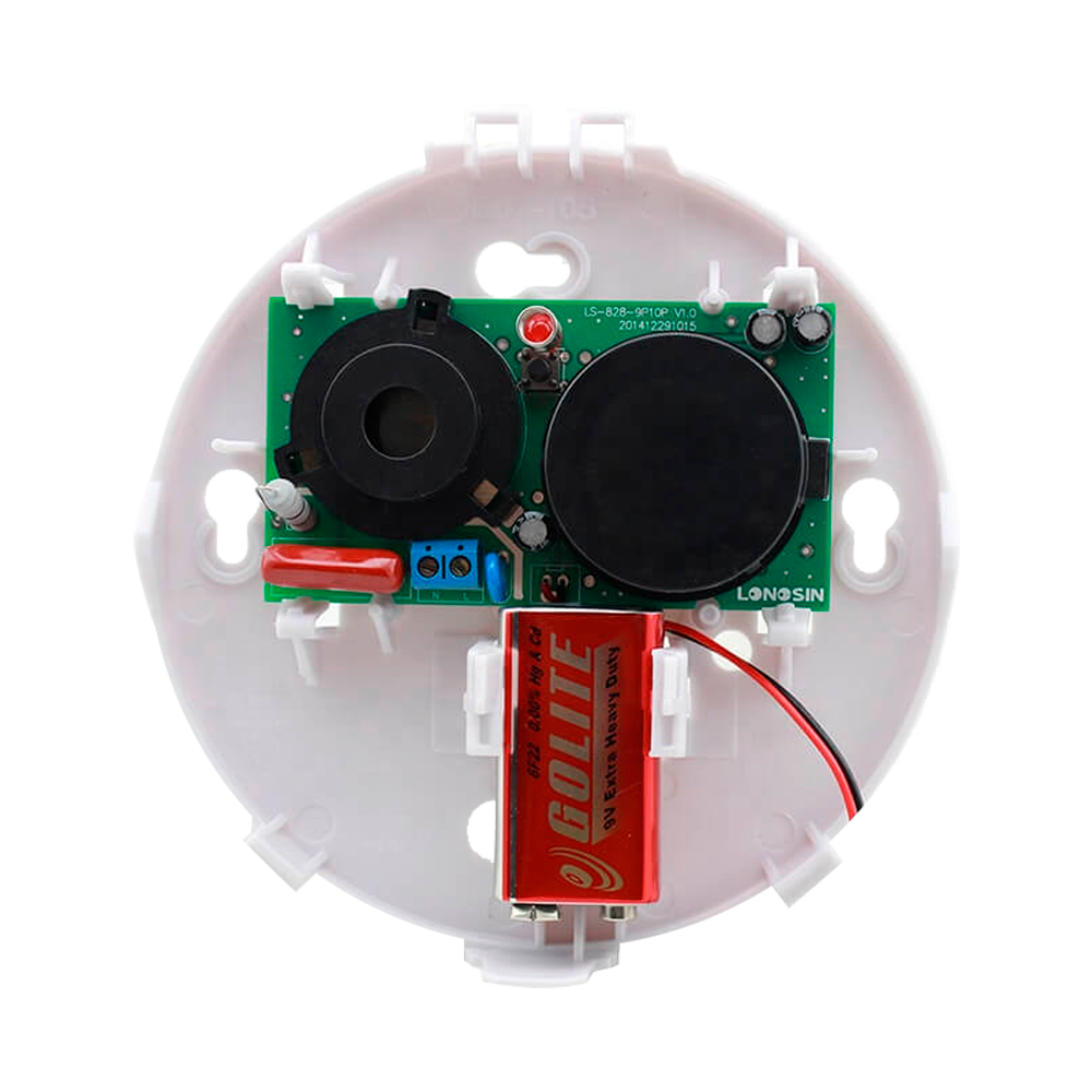 NIVIAN SMART NVS-D5C - Nivian Smart - Detector de humo - Sirena incorporada y LED - Funcionamiento con central o autónomo - Inalámbrico 433MHz - Compatible con panel de alarma Nivian Smart - imagen 2