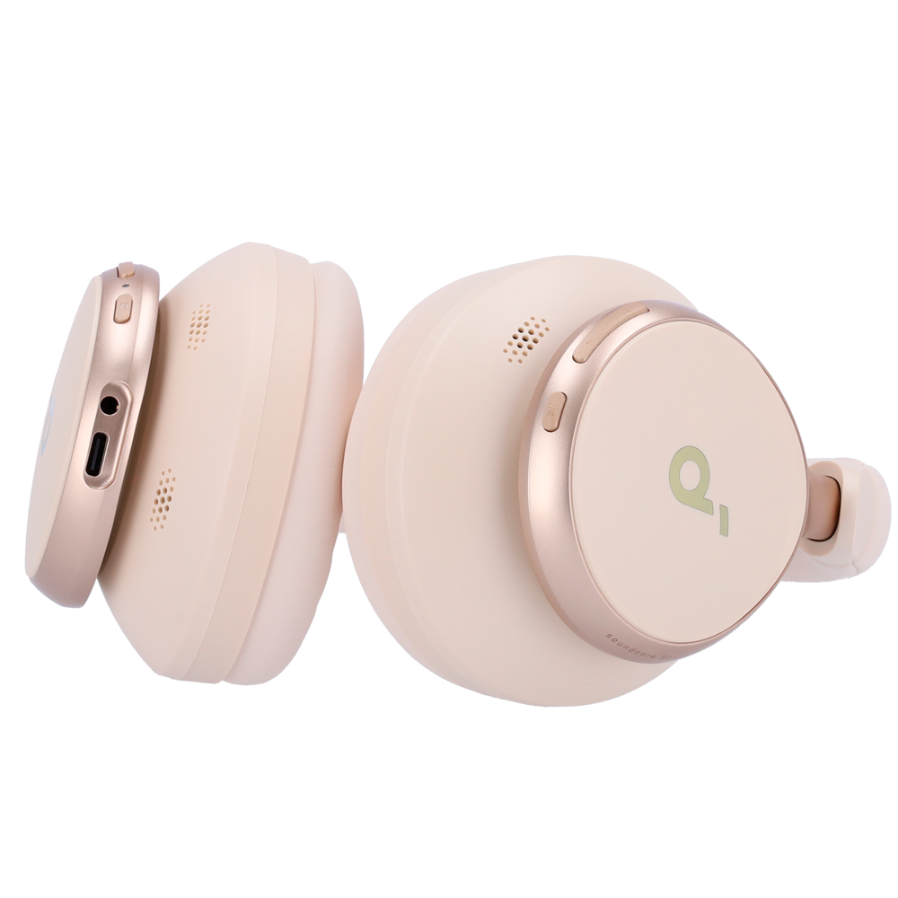 SOUNDCORE SNC-SPACE-ONE-W - Auriculares Inalámbricos Soundcore by Anker - 55 horas de reproducción - Hasta 98% Reducción Ruido - Carga rápida - Personalización via la app Soundcore - Color blanco - imagen 3