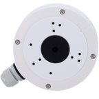 SAFIRE SMART SF-JBOX-0301 - Caja de conexiones Safire Smart - Para cámaras domo - Apto para uso exterior IP66 - Instalación en techo o pared - 46.5 (Al) x 117.9 (Ø) x 143.3 (Fo) mm - Pasador de cables - imagen 3