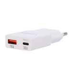 VEGER VG-30W1A1C - VEGER - Cargador USB QC3.0 / PD3.0 - Potencia 30W - Carga 2 dispositivos a la vez - Salidas USB-A, USB-C - Color blanco - imagen 3