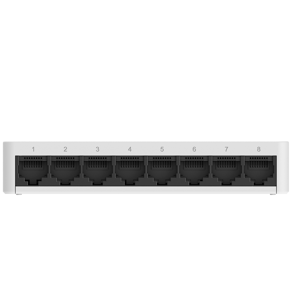 REYEE RG-ES08G-L - Reyee Switch Sobremesa - Carcasa Plástico - 8 puertos RJ45 - Velocidad 10/100/1000 Mbps - Plug and Play - Tecnología ahorro de energía - imagen 3