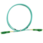 SAFIRE SF-LC-APC-LC-APC-OM4-DX-1M-A - Cable de conexión de fibra óptica - Fibra multimodo OM4 - Conector LC APC dúplex - Longitud 1m - Cubierta LSZH - Compatibilidad genérica - imagen 3