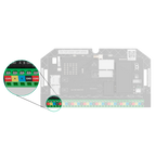 AJAX FIBRA-HUBHYBRID-4G-NOCASE - Central de alarma profesional híbrida Grado 3 - Inalámbrico (Jeweller/Wings) y cableado (Fibra) - Comunicación Ethernet y dual SIM 4G - Hasta 9 grupos de armado - 8 líneas de bus independientes - App Móvil y Software PC (h - imagen 3