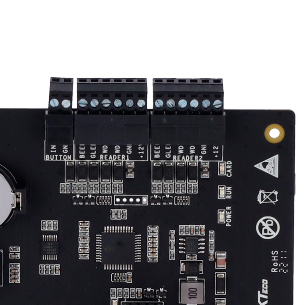 ZKTECO ZK-C3-100PRO - Controladora de acceso - Tarjeta, QR o PIN - Comunicación TCP/IP - 2 lectores por Wiegand - Salida de relé para 1 puerta - Software Accesos: ZKBioCV - imagen 3