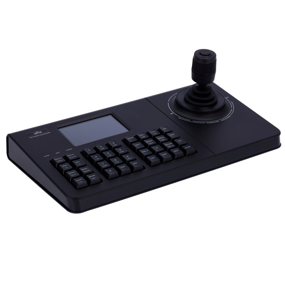 UNIVIEW UV-KB-1100-E - Teclado IP Uniview - Doble interfaz: directo o red - Pantalla LCD 4" - Interfaz IP/RS-232/RS-485 - Joystick 4 axis - imagen 3