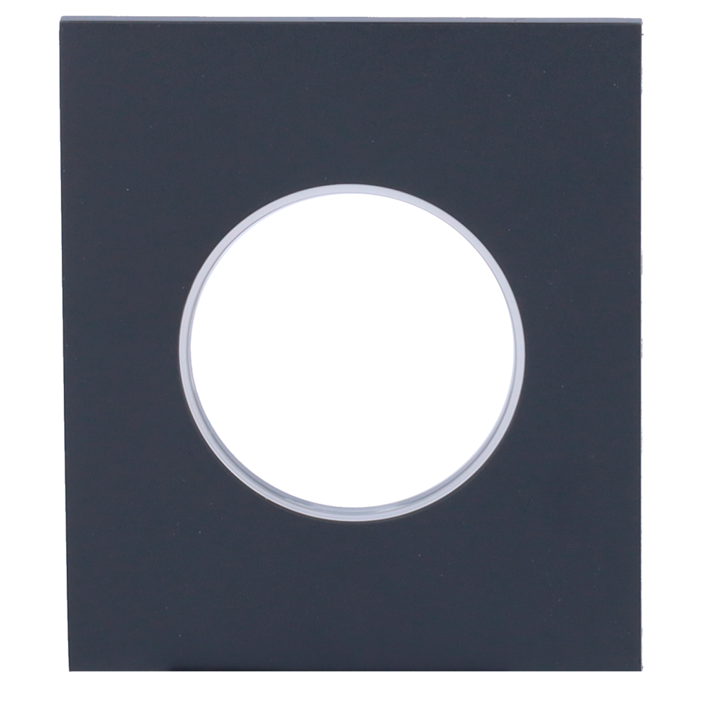 AJAX AJ-CENTERCOVER-SMART-GRA - Tapa central para enchufe inteligente tipo F - Compatible con AJ-OUTLETCORE-SMART - Indicador LED sobre estado del enchufe y consumo - Botón táctil para control manual - Retroalimentación LED - Color grafito - imagen 3