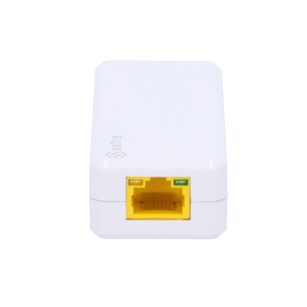 SAFIRE SF-POE-EXT0302-60W - Extensor PoE Safire. - Soporta estándares modernos IEEE 802.3af/at/bt. - Dispone de 3 puertos RJ45 (1 Uplink / 2 PoE). - Suministro de potencia masiva de hasta 60 W. - Transferencia de datos a velocidad de 10/100M. - Función in - imagen 3