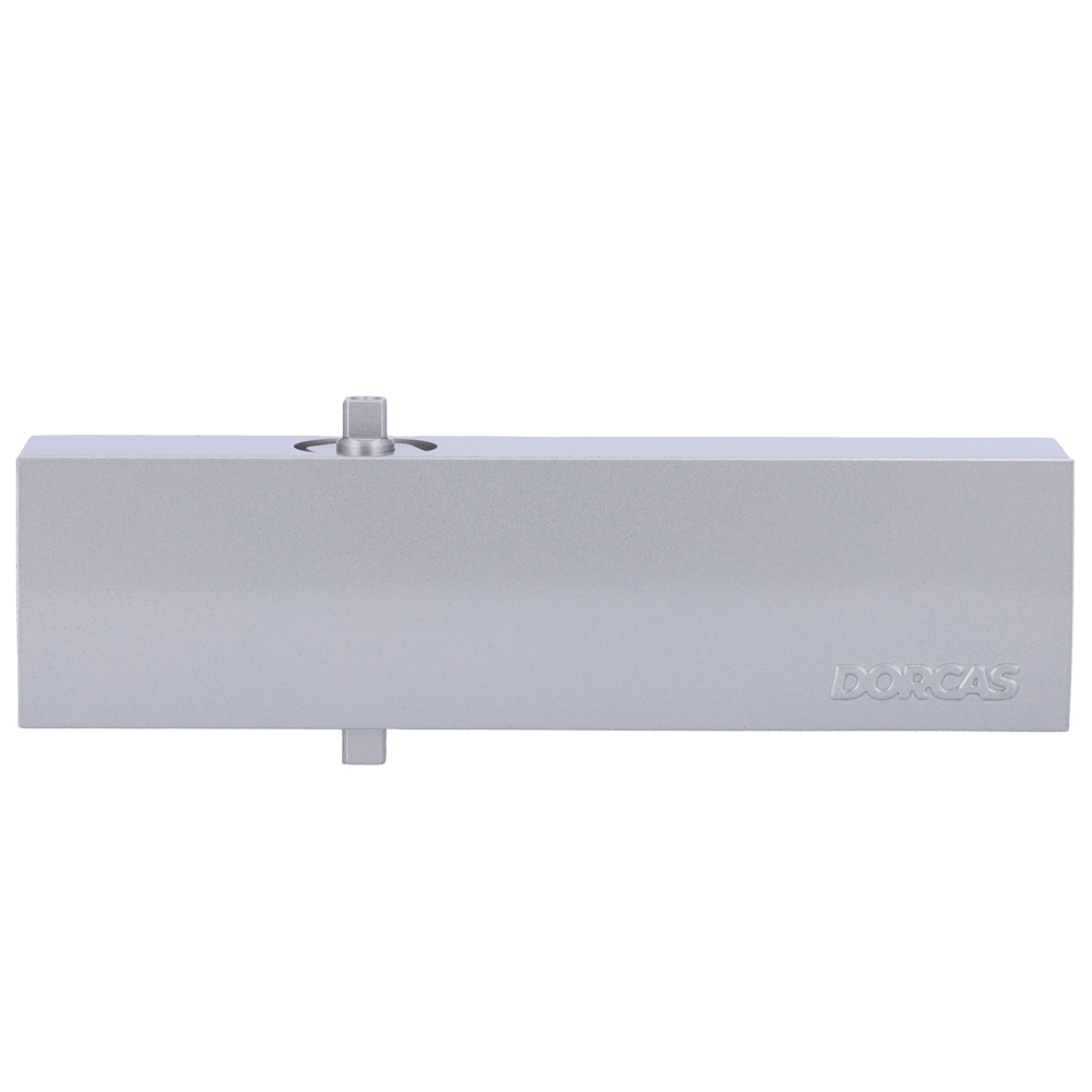 DORCAS DR-D-22233 - Cierrapuertas de brazo deslizante - Instalación de superficie y reversible - Apertura con fuerza reducida - Puertas entre 25~100 kg y 850~1250 mm - Velocidad ajustable | Ajuste de fuerza preciso - Apto para todo tipo de puertas - imagen 2