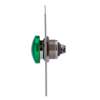 SAFIRE EXITBUTTON305 - Pulsador de liberación de puerta - Tipo semiesfera - Testado 500.000 usos - NO/COM | Empotrado o superficie - Medidas 86 (Al) x 86 (An) x 23 (Fo) mm - Fabricado en acero inoxidable - imagen 3