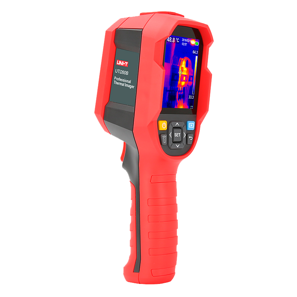UNI-T UTI260B - Cámara termográfica portátil Dual - Medición de temperatura a tiempo real - Resolución térmica 256x192 | Precisión ±2ºC ±2% - Sensibilidad térmica ≤50mK - Monitorización en monitor externo a través de PC - imagen 3