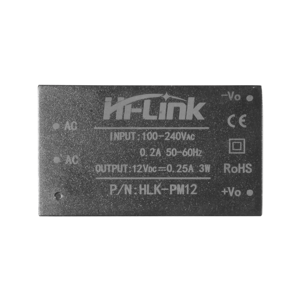 MARCA BLANCA DC12025 - Alimentador electrónico - 12 V / 250 mA - Reducidas dimensiones - Dimensiones 34 (Al) x 15 (An) x 20 (Fo) mm - 20 g - Ideal para instalaciones con espacio disponible reducido - imagen 3