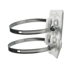 CAMBOX CBOX-CMD-POLE - Soporte de poste - Compatibilidad universal - Apto para uso en exterior - Pasador de cables - 105 (Al) x 70 (An) x 2 (Fo) mm - imagen 3