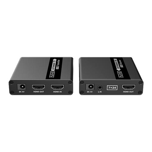 LENKENG HDMI-KVM-EXT-40M - Extensor KVM de señal HDMI - Alcance 40 m - Resolución 4K - Permite conexiones 1:1 - HDMI Loop out - imagen 3