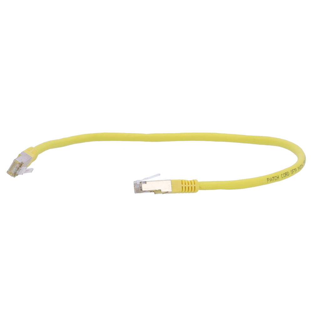 SAFIRE SFTP6A-H-1Y - Cable SFTP - Ethernet - Conectores RJ45 - Categoría 6A - 1 m - Color amarillo - imagen 3