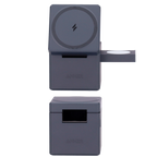 ANKER ANK-CUBE-3-IN-1-G - Anker - Estacion de carga inalámbrica 3 en 1 - Tecnología Magsafe - Para iPhone, Airpods y Apple Watch - Formato plegable y compacto - Carga rápida 3 dispositivos a la vez - imagen 3