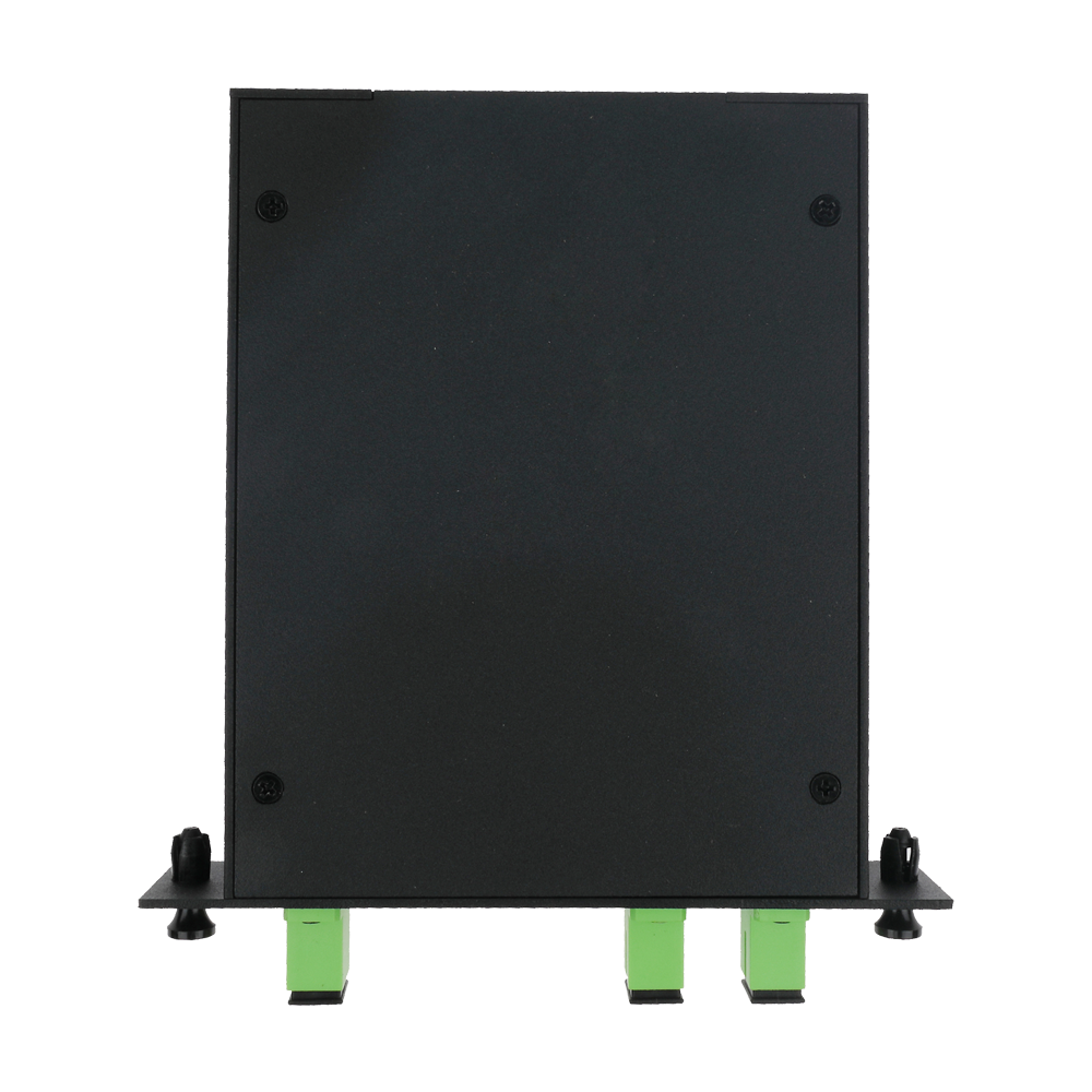 MARCA BLANCA SF-SPLT-12 - Splitter óptico PLC de alta precisión - Configuración 1x2 (1 entrada, 2 salidas) - Fibra monomodo G657A2 de alto rendimiento - Conectores SC APC de baja pérdida integrados - Formato en casete modular compacto y robusto - Superfic - imagen 3