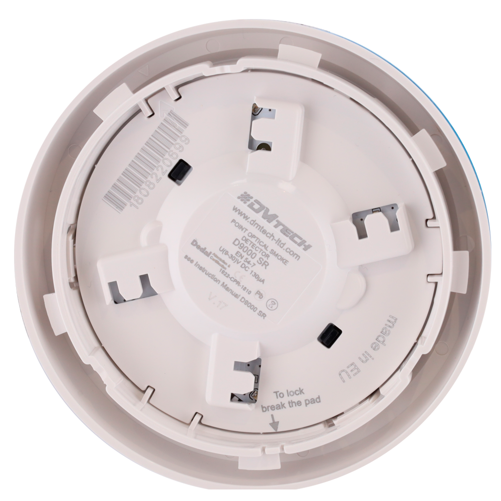 DMTECH DMT-D9000-MSR-V2 - Detector convencional óptico térmico de incendio - Certificado EN54 part 5-7 - Doble LED de alarma para su visualización desde cualquier lugar - Fabricado en material ABS con resistencia al calor - No incluye base - Compatible co - imagen 3