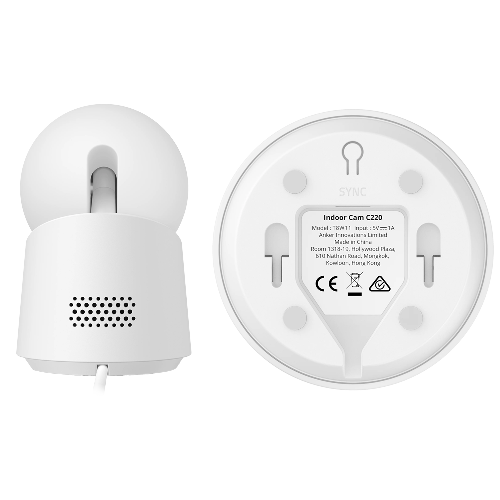 EUFY-INDOORCAM-C220 - Cámara Eufy by Anker - 2K (1080P) - 1/2.7" Progressive Scan CMOS - Lente 2.8 mm | WDR | IR 10 m - Compresión H.264/H.265 - Apta para interior - imagen 3