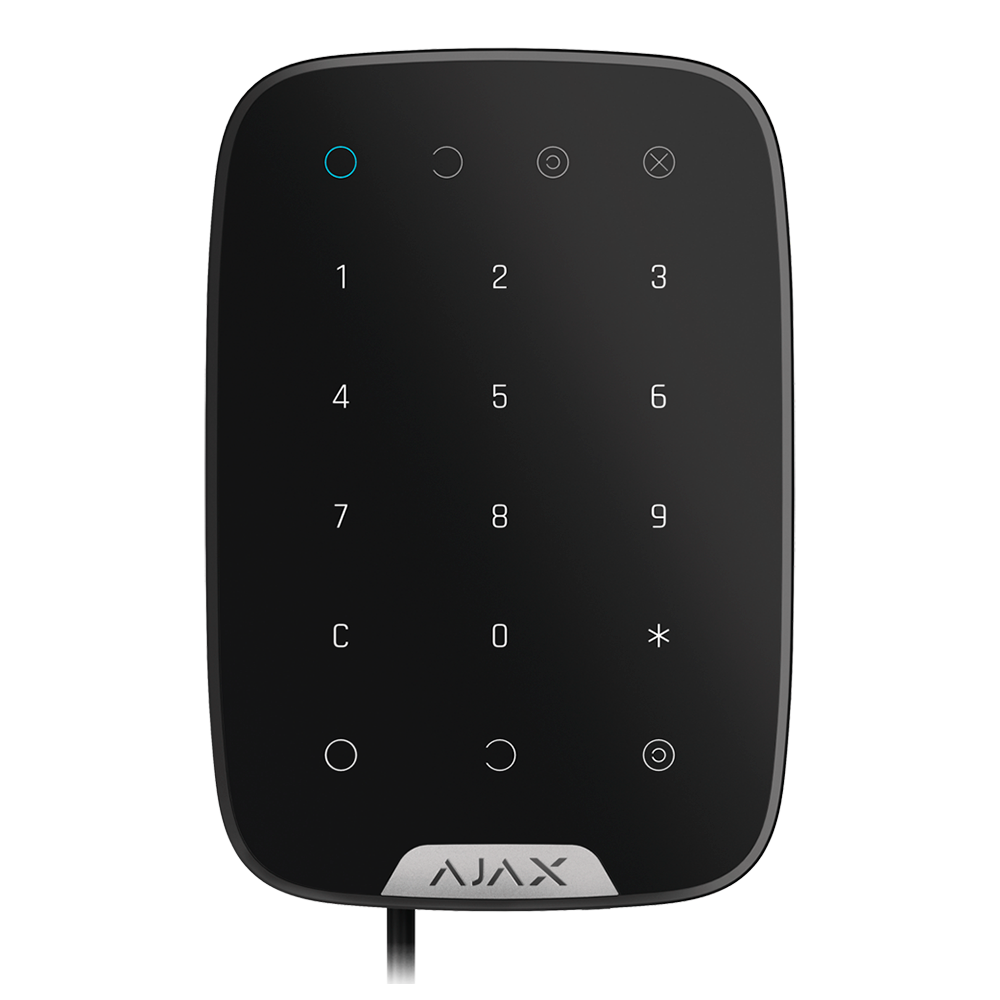 AJAX FIBRA-KIT1-PRO-2G-B - Kit de alarma profesional - Certificado Grado 3 - Comunicación Ethernet y dual SIM 2G - Protocolos Jeweller, Wings y Fibra - Incluye: panel híbrido, teclado y - sirena de interior - imagen 3